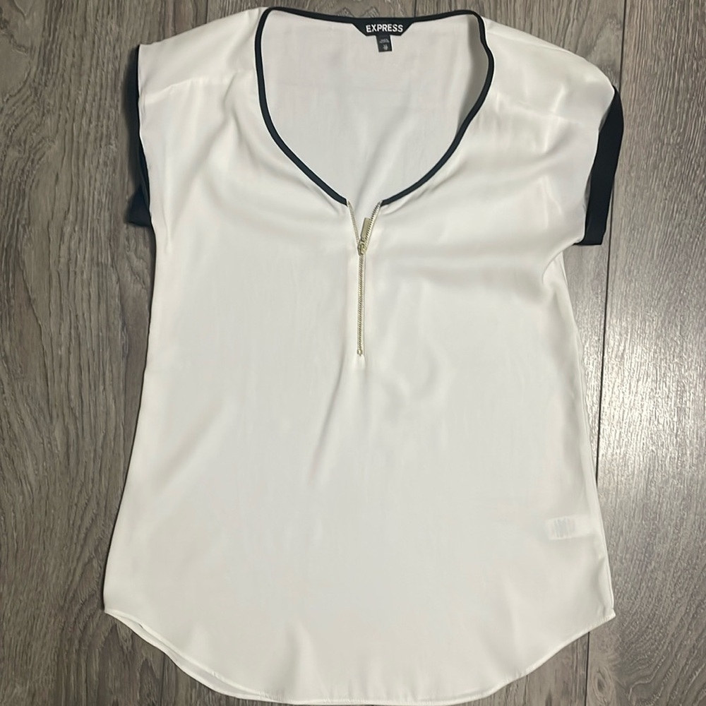 Express silk shirt